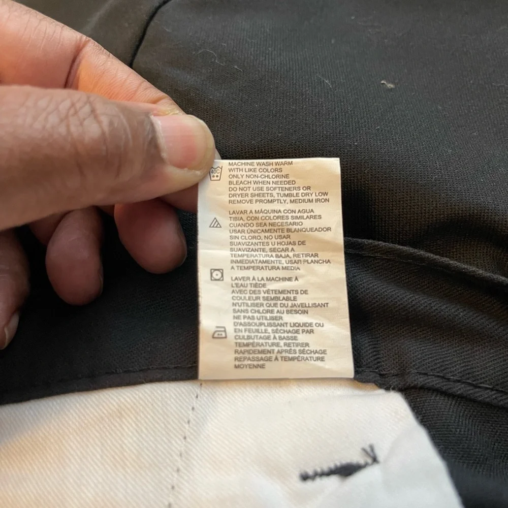 Dickies Men Flexible and durable, style P374716 Black work pants 40X30